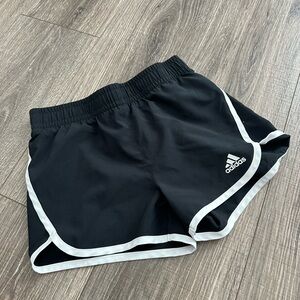 Adidas girls Pacer soccer shorts